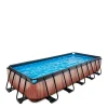 Frame Pool 5.4X2.5X1M Houtbruin|EXIT Flash Sale