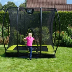 Silhouette Ground Trampoline 214X153 Cm|EXIT Online