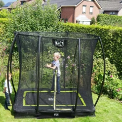 Silhouette Ground Trampoline 214X153 Cm|EXIT Cheap