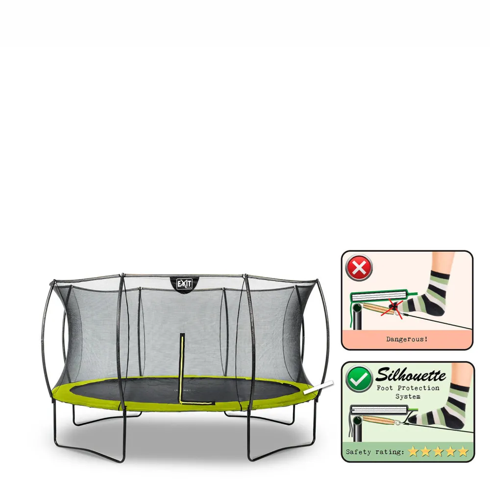 Silhouette Trampoline O427 Cm|EXIT Best