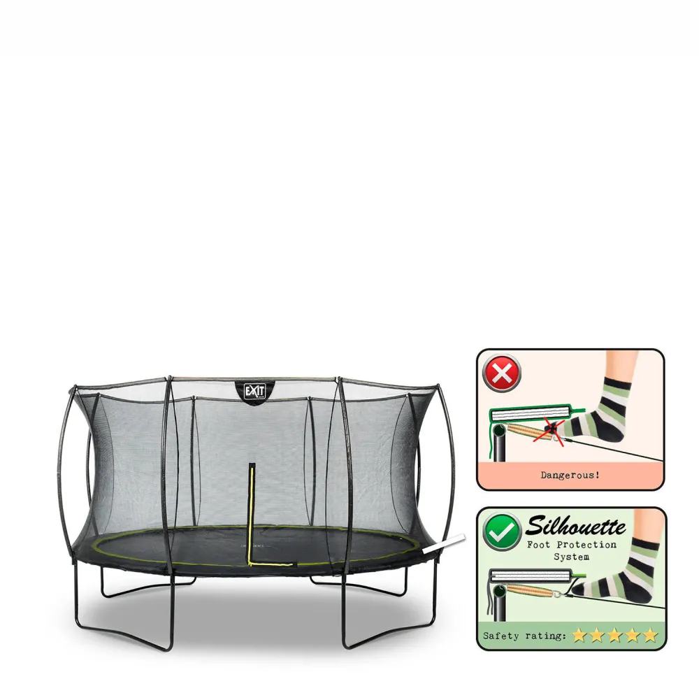 Silhouette Trampoline O366 Cm|EXIT Best Sale