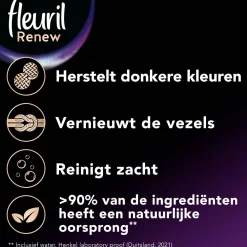 Fashion Fleuril Renew Liquid Black Vloeibaar Wasmiddel - 4 X 24 Wasbeurten - Voordeelverpakking - 24 Wasbeurten
