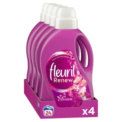 Flash Sale Fleuril Renew Liquid Bloesem Vloeibaar Wasmiddel - 4 X 24 Wasbeurten - Voordeelverpakking - 24 Wasbeurten