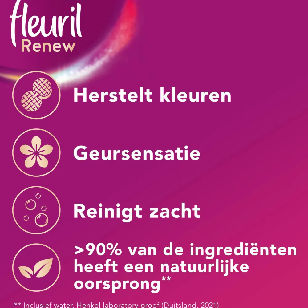 Flash Sale Fleuril Renew Liquid Bloesem Vloeibaar Wasmiddel - 4 X 24 Wasbeurten - Voordeelverpakking - 24 Wasbeurten