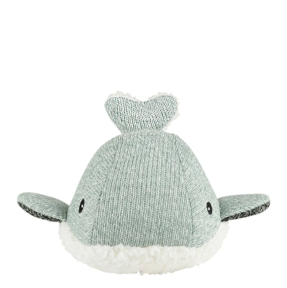 Hartslagknuffel Moby Walvis Groen - Knuffel 24 Cm|Flow Amsterdam New