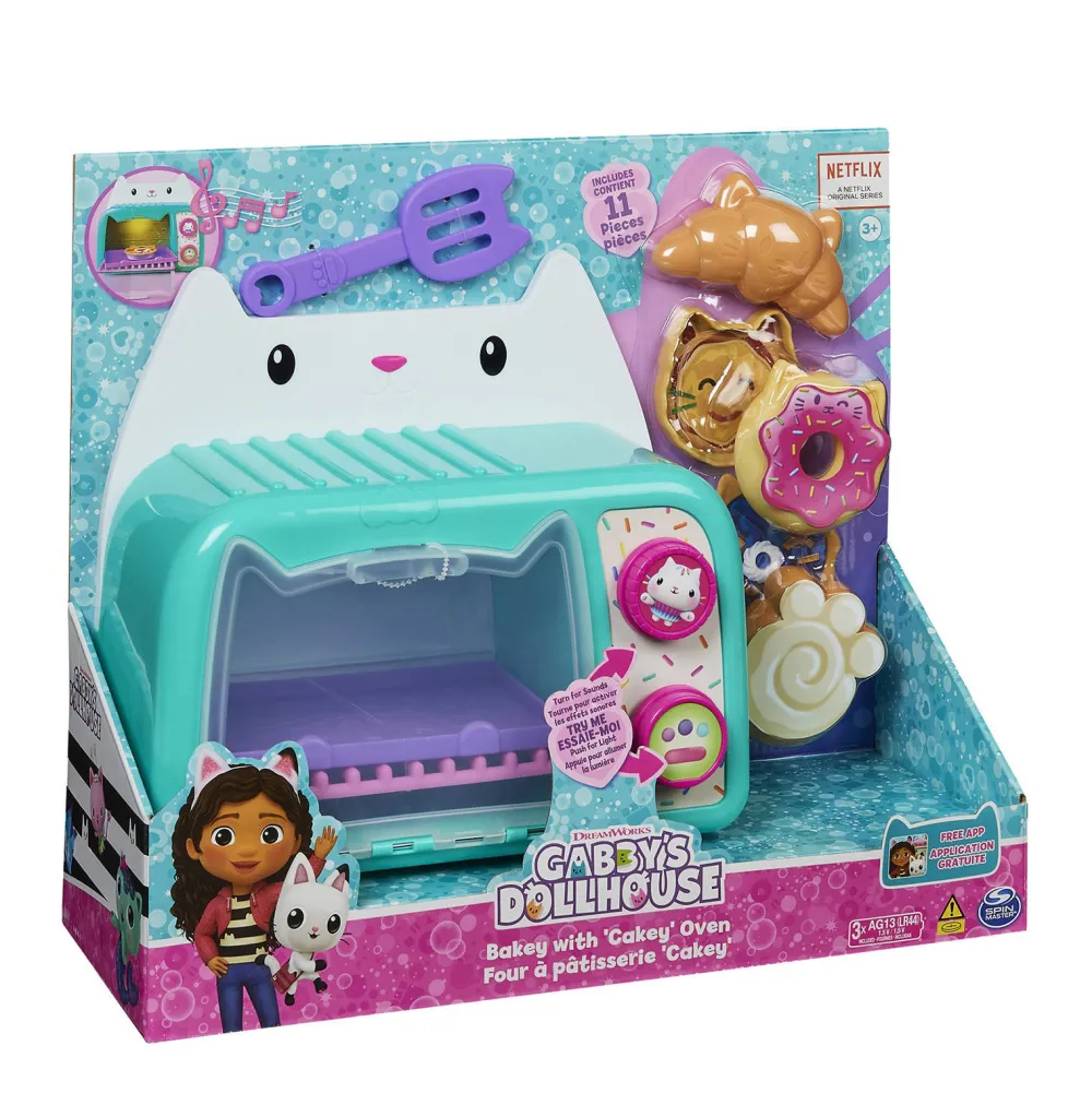 Gabby'S Poppenhuis Cakey'S Oven Speelgoedkeuken|Gabby's Dollhouse New