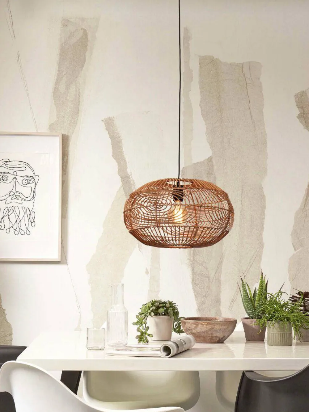Store Good&Mojo Hanglamp Madeira (O48 Cm)