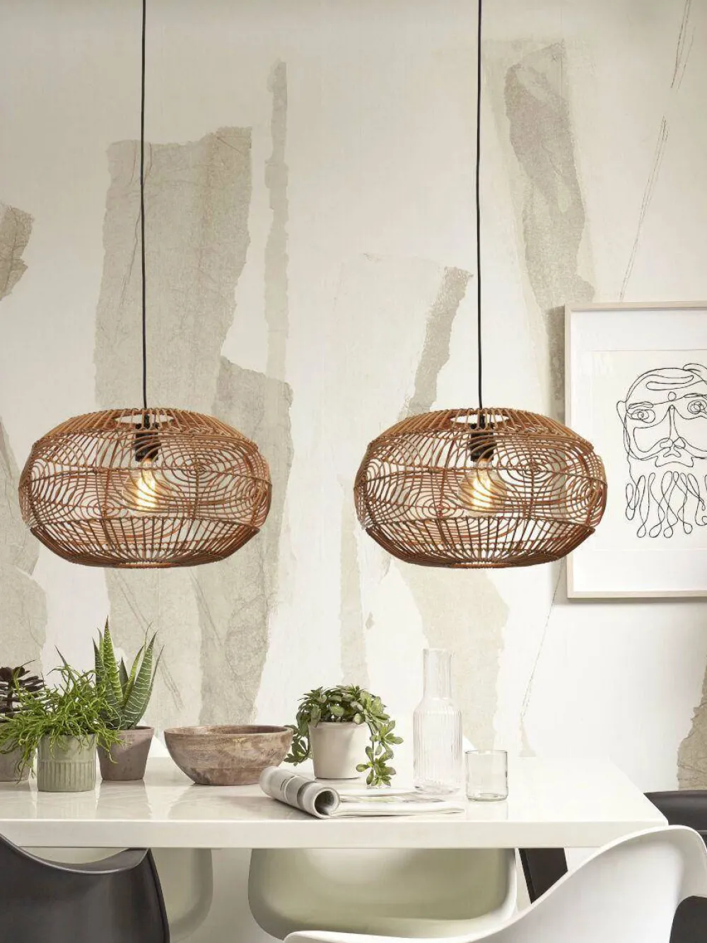 Store Good&Mojo Hanglamp Madeira (O48 Cm)