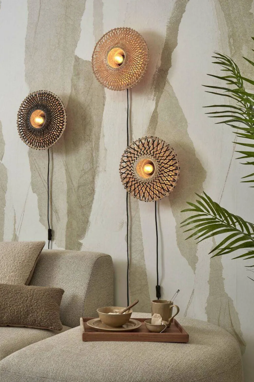 Fashion Good&Mojo Wandlamp Kalimantan (O8 Cm)