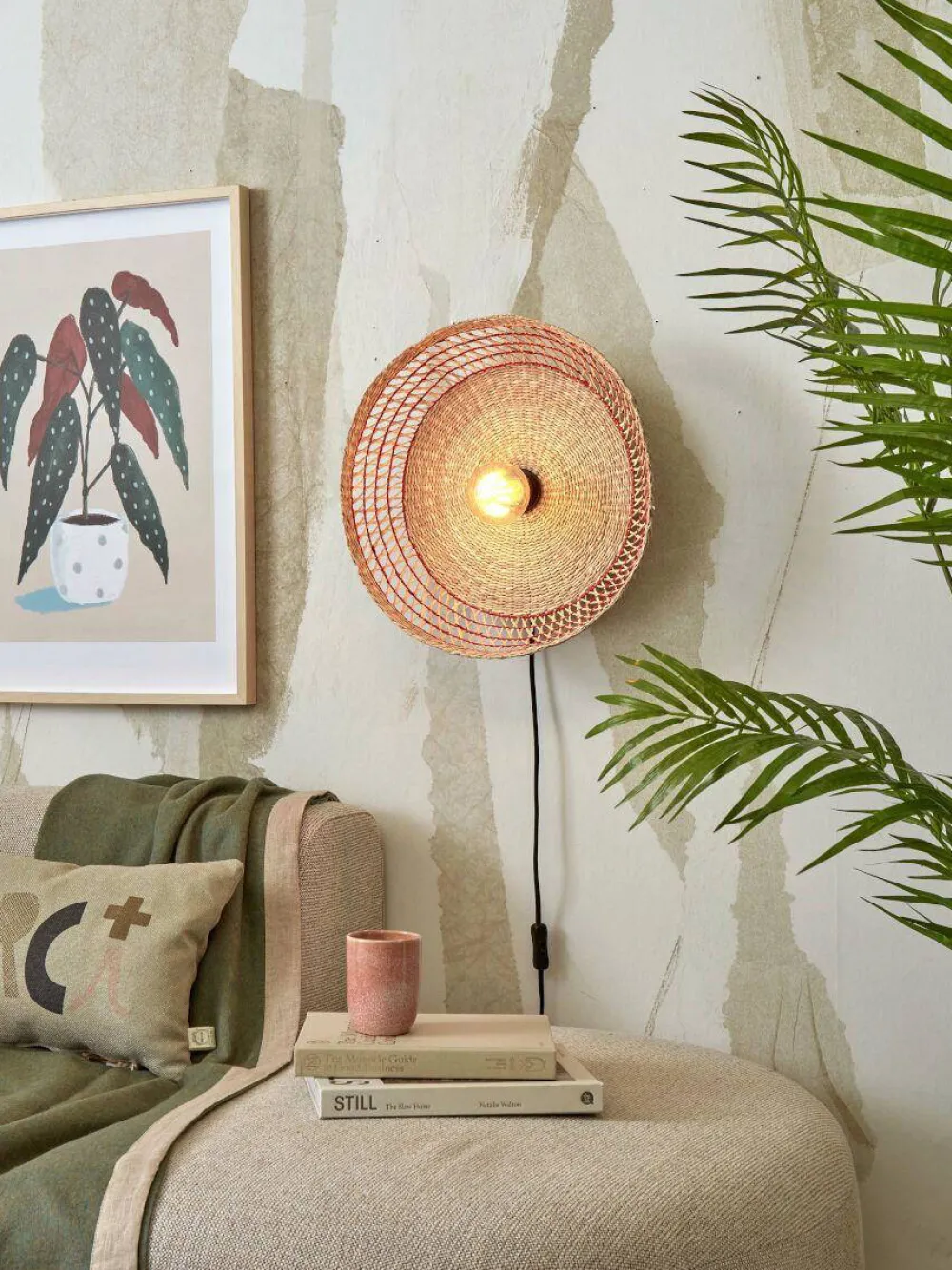 Cheap Good&Mojo Wandlamp Pantanal (O45 Cm)