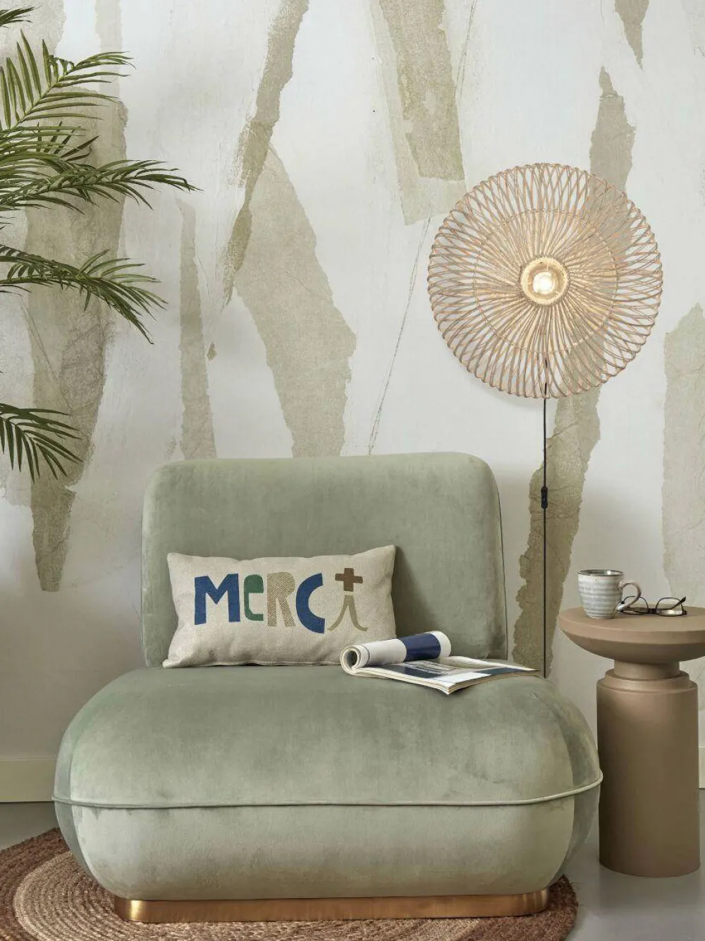 Store Good&Mojo Wandlamp Zanzibar (O55 Cm)