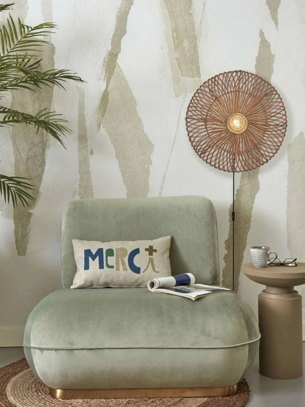 Fashion Good&Mojo Wandlamp Zanzibar (O55 Cm)