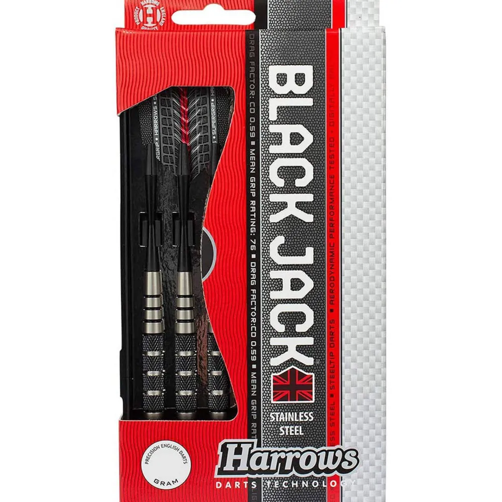 Black Jack Steeltip Dartpijlen (22 Gram)|Harrows Store
