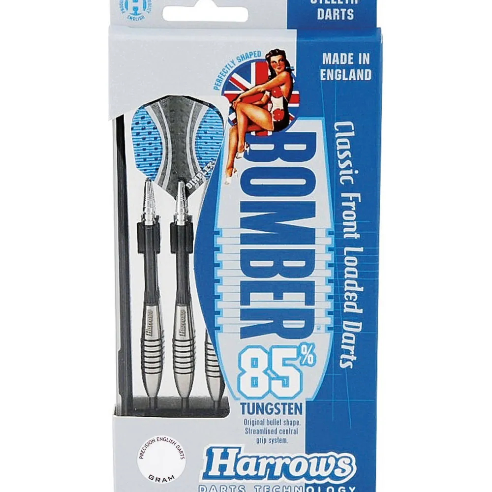 Bomber 85% Tungsten Steeltip Dartpijlen (21 Gram)|Harrows Flash Sale