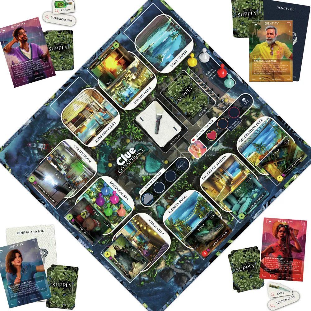 Cluedo Conspiracy|Hasbro Gaming Store