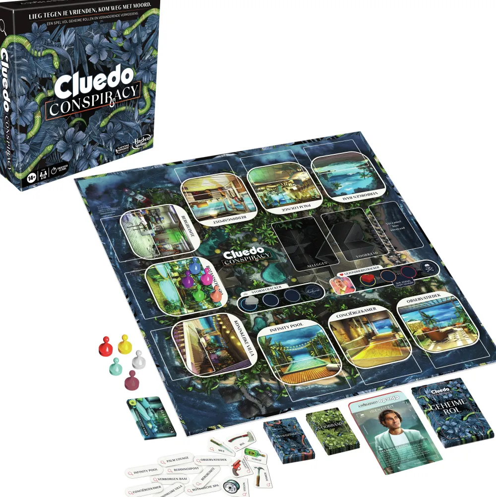 Cluedo Conspiracy|Hasbro Gaming Store