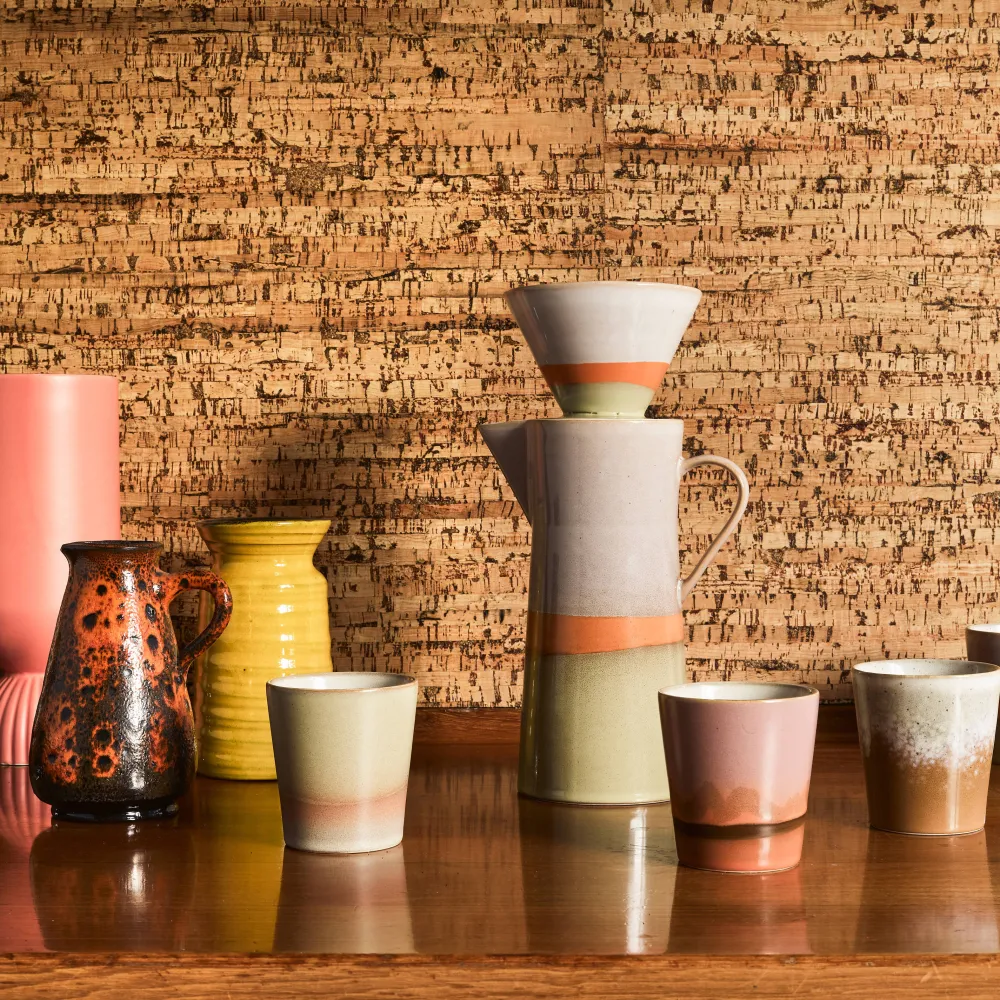 New HKliving Koffiekopje 70'S (O7,5 Cm) (180 Ml)