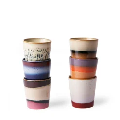 Hot HKliving Koffiekopje 70'S (O7,5) (180 Ml) (Set Van 6)