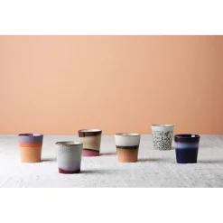 Hot HKliving Koffiekopje 70'S (O7,5) (180 Ml) (Set Van 6)