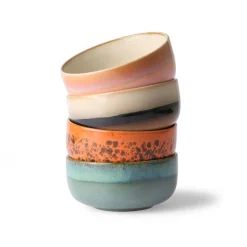 Flash Sale HKliving Kom 70'S (O12,5 Cm) (Set Van 4)