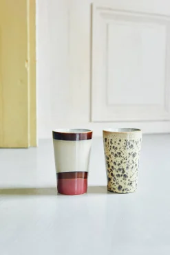 Best Sale HKliving Theemok 70'S (O8,7 Cm) (475 Ml) (Set Van 2)