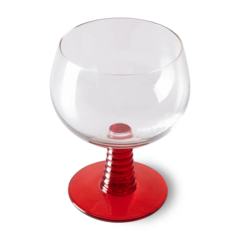 Clearance HKliving Wijnglas Swirl (350 Ml) (O10 Cm)