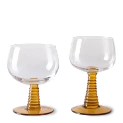 Clearance HKliving Wijnglas Swirl (350 Ml) (O10 Cm)