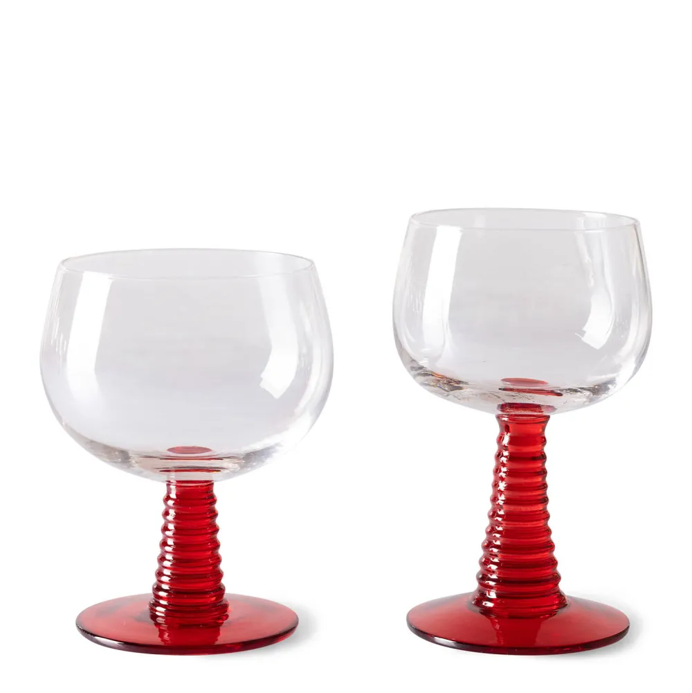 Fashion HKliving Wijnglas Swirl (275 Ml) (O8,5 Cm)