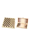 Dam- En Backgammonset 29 X 14,5 X 4,5 Cm Dam- En Backgammonset (29X14,5X4,5 Cm)|HOT New