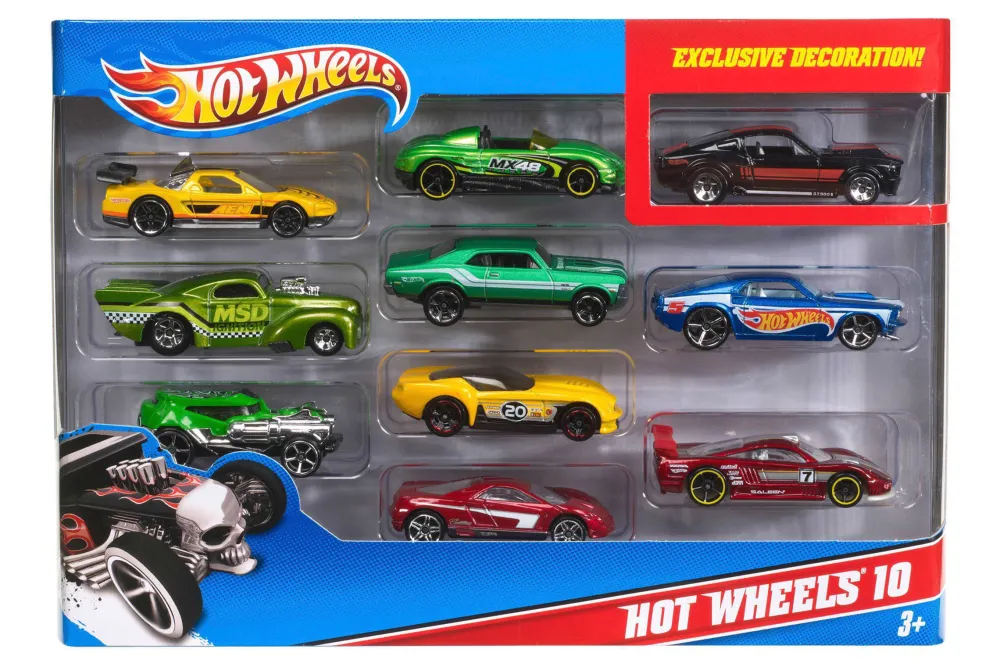 Diecast Giftset 10 Stuks|Hot Wheels Shop