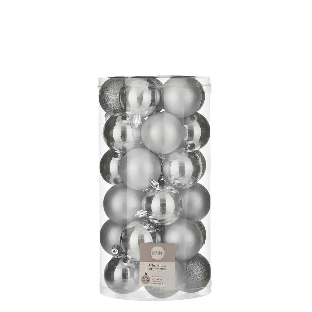 Clearance House of Seasons Kerstbal (Set Van 30) (O6 Cm)