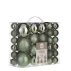 Online House of Seasons Kerstbal Onbreekbaar (Set Van 40) (O8 Cm)