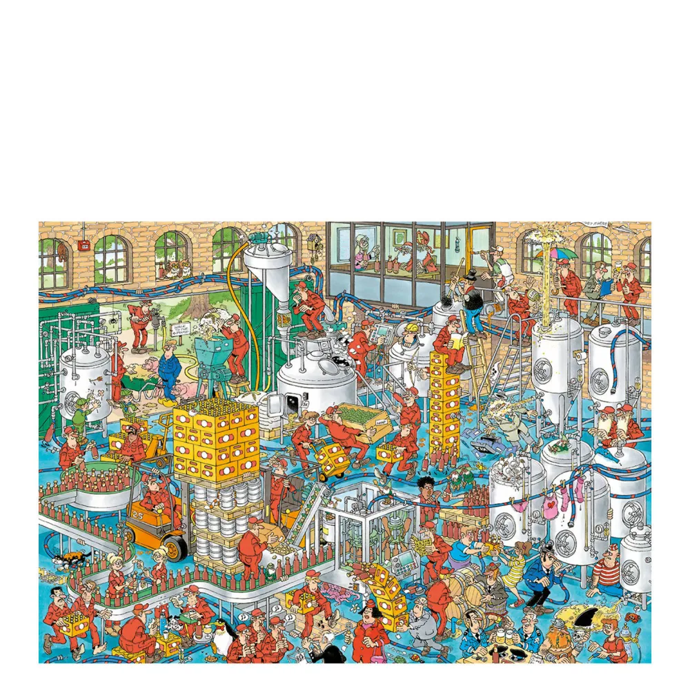 De Ambachtelijke Brouwerij Legpuzzel 2000 Stukjes|Jan van Haasteren Hot