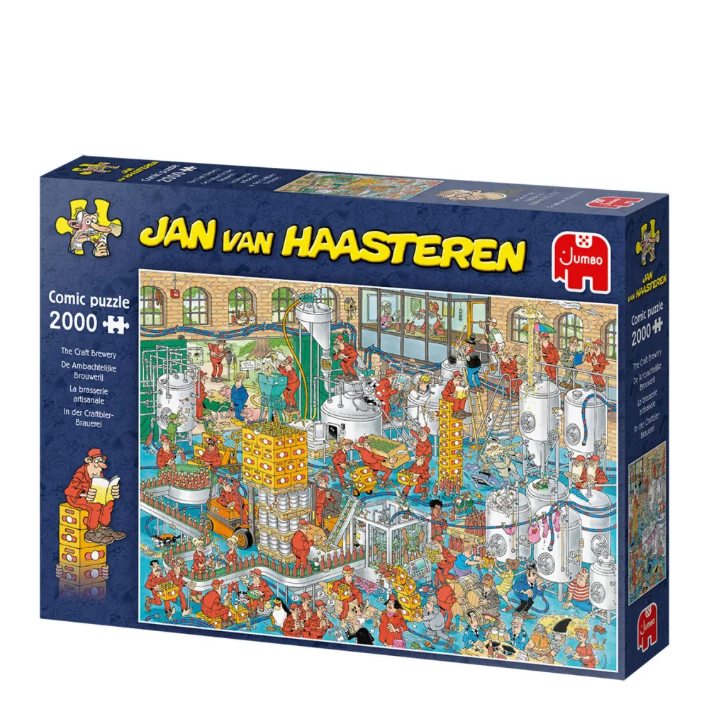 De Ambachtelijke Brouwerij Legpuzzel 2000 Stukjes|Jan van Haasteren Hot