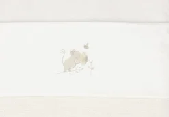 Sale Jollein Baby Wieglaken 75X100Cm Dreamy Mouse Ivory