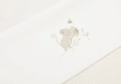 Sale Jollein Baby Wieglaken 75X100Cm Dreamy Mouse Ivory