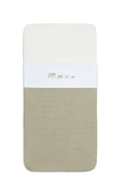 Fashion Jollein Baby Wieglaken 75X100Cm Animals - Olive Green