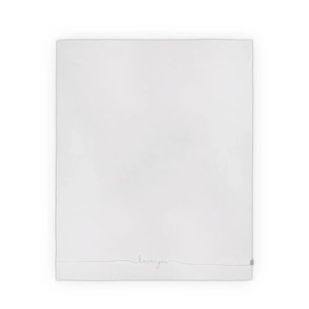 Cheap Jollein Baby Wieglaken 75X100Cm Love You Nougat