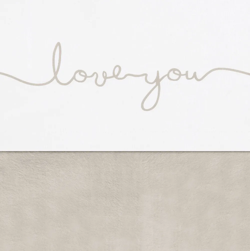 Cheap Jollein Baby Wieglaken 75X100Cm Love You Nougat