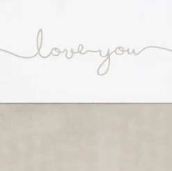 Cheap Jollein Baby Wieglaken 75X100Cm Love You Nougat