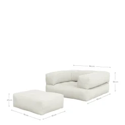 Best Karup Design Slaapfauteuil Cube