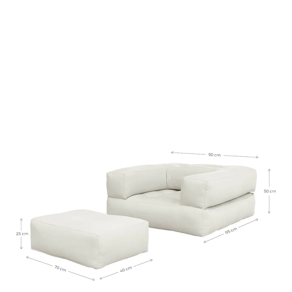 Best Karup Design Slaapfauteuil Cube