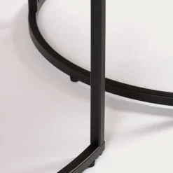 Flash Sale Kave Home Bijzettafel Rond (Set Van 2) Yoanna
