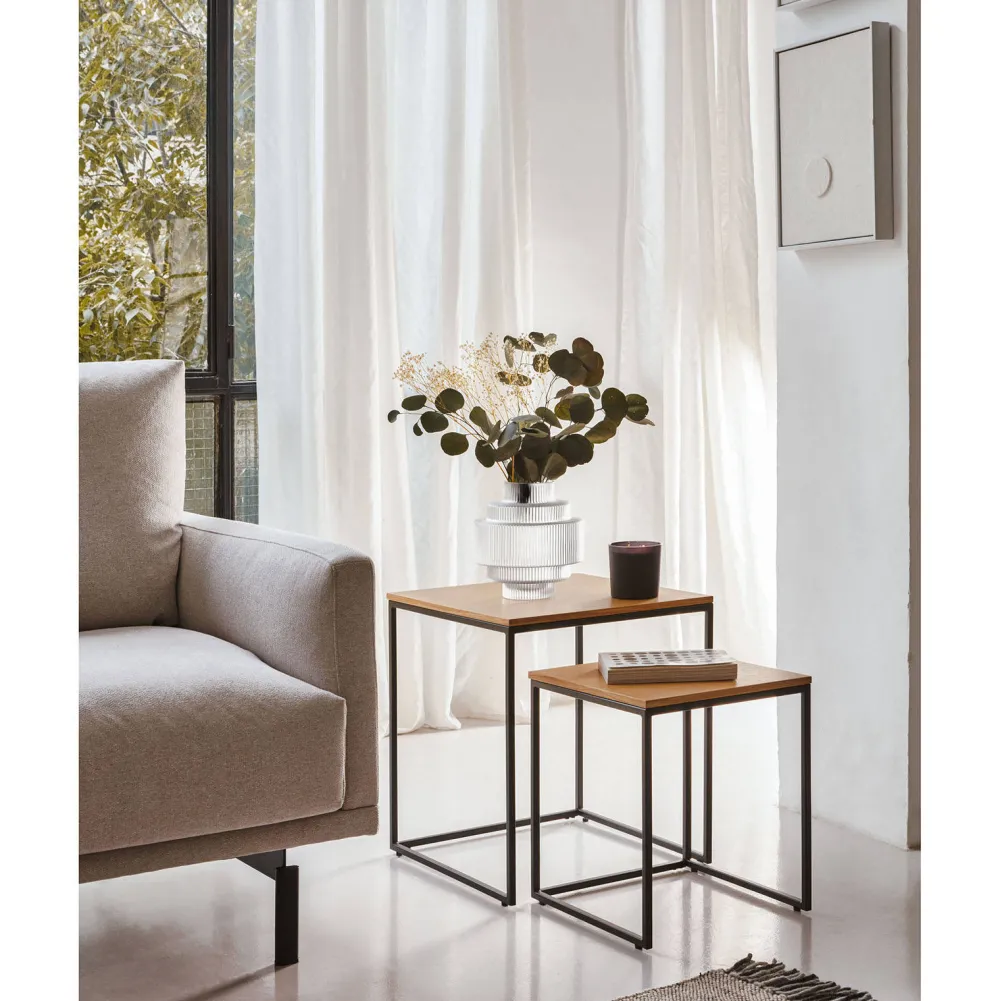 Fashion Kave Home Bijzettafel (Set Van 2) Yoanna