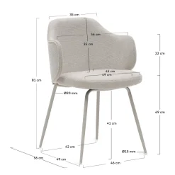 Shop Kave Home Eetkamerstoel (Set Van 2) Suanna