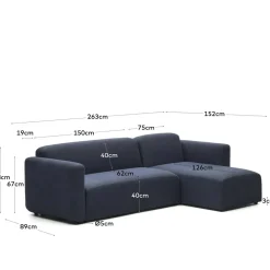 Best Sale Kave Home Modulaire Hoekbank Neom