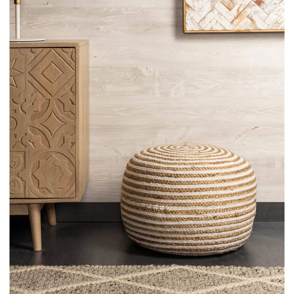 Best Sale Kave Home Poef Saht
