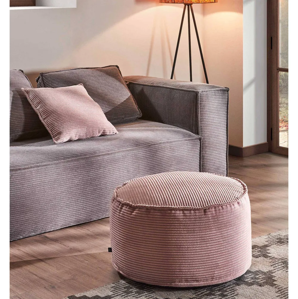 Store Kave Home Poef Wilma