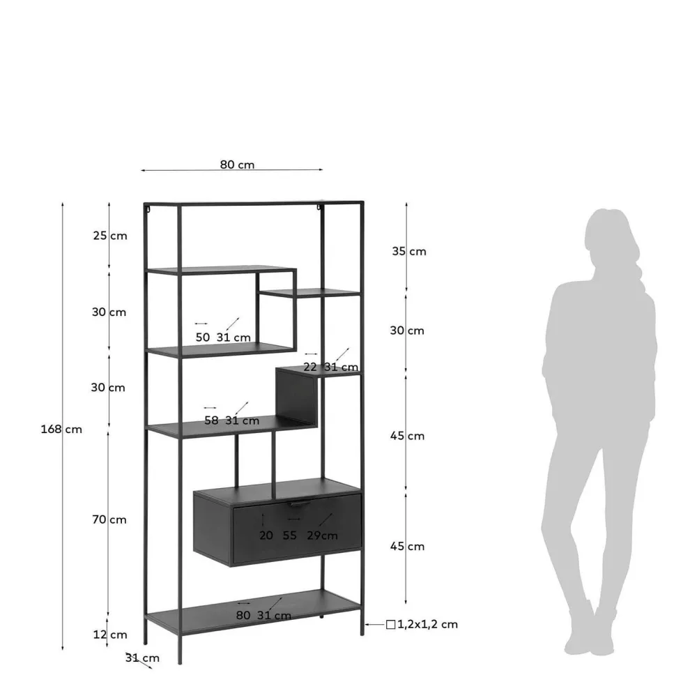 Best Kave Home Wandkast Shantay
