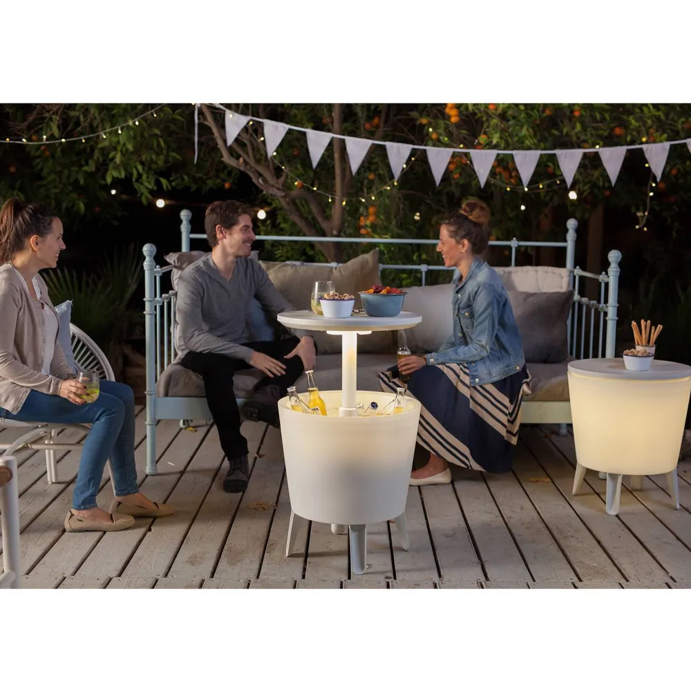 Bijzettafel Illuminated Coolbar (Verlicht O50/57 Cm)|Keter Best Sale
